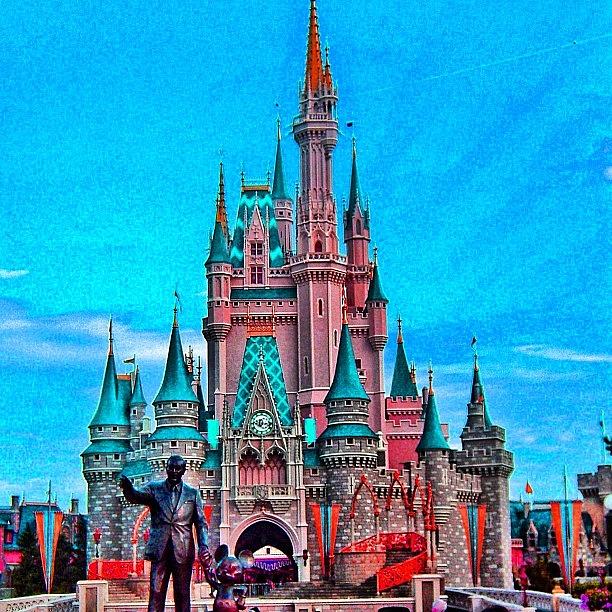 Flashback Photograph - Cinderellas Castle Edit 1.0 by Yensids Sidekick
