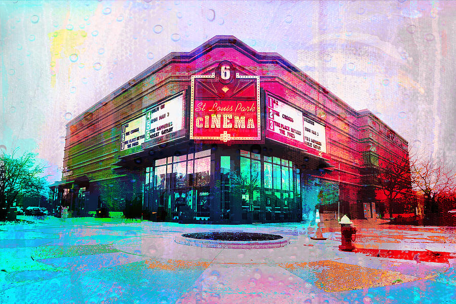 Cinema 6 Digital Art by Susan Stone