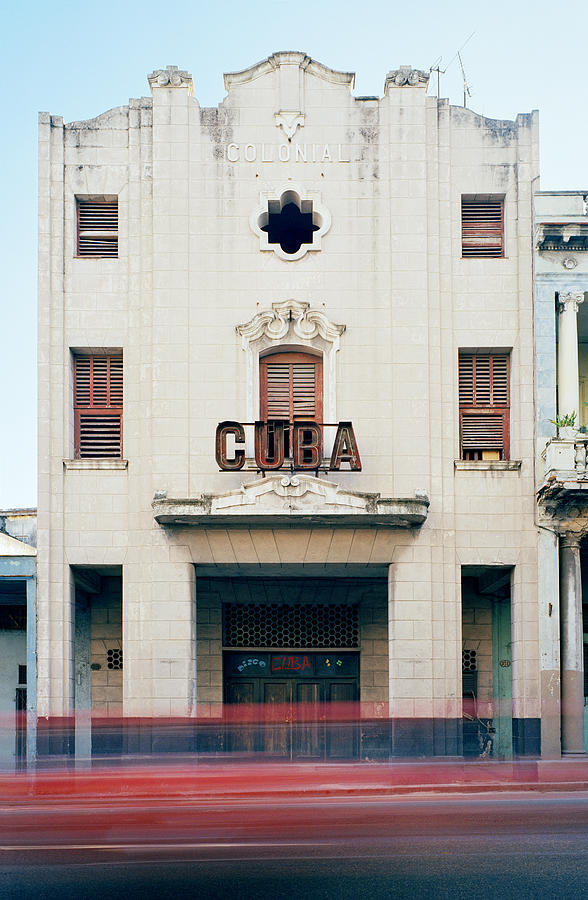 Cinema Cuba Photograph by Shaun Higson