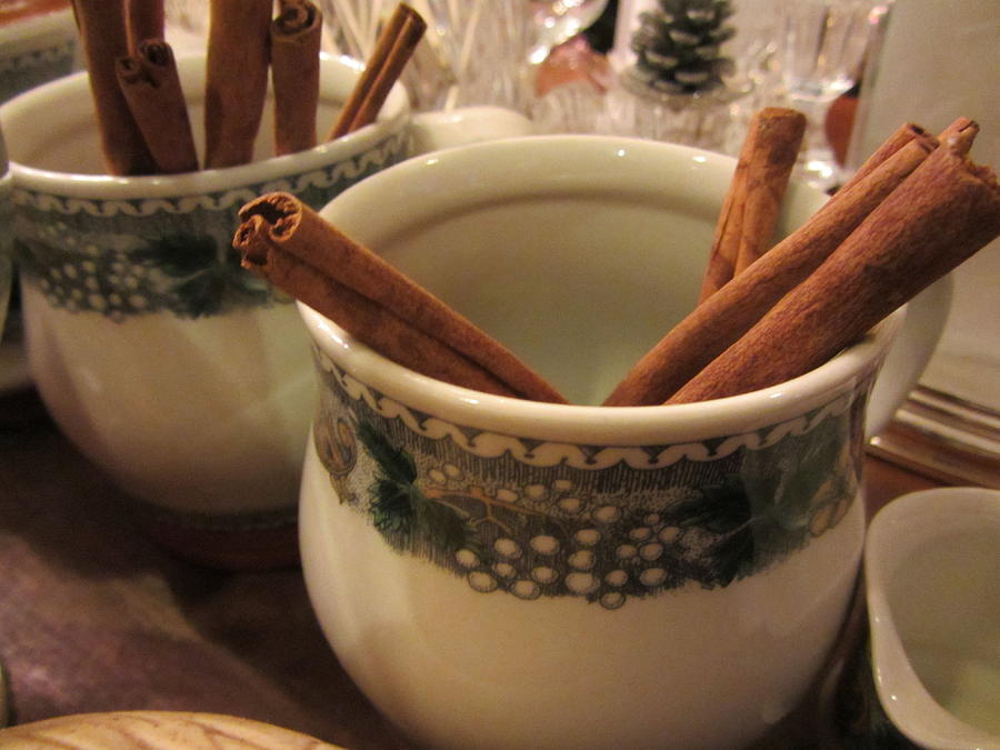 Cinnamon Sticks - Holiday Scents Photograph by Susan Carella