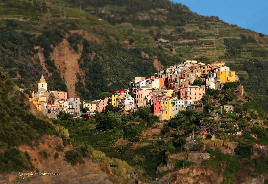 Cinque Terre Impressions #1 Photograph by Aleksander Rotner