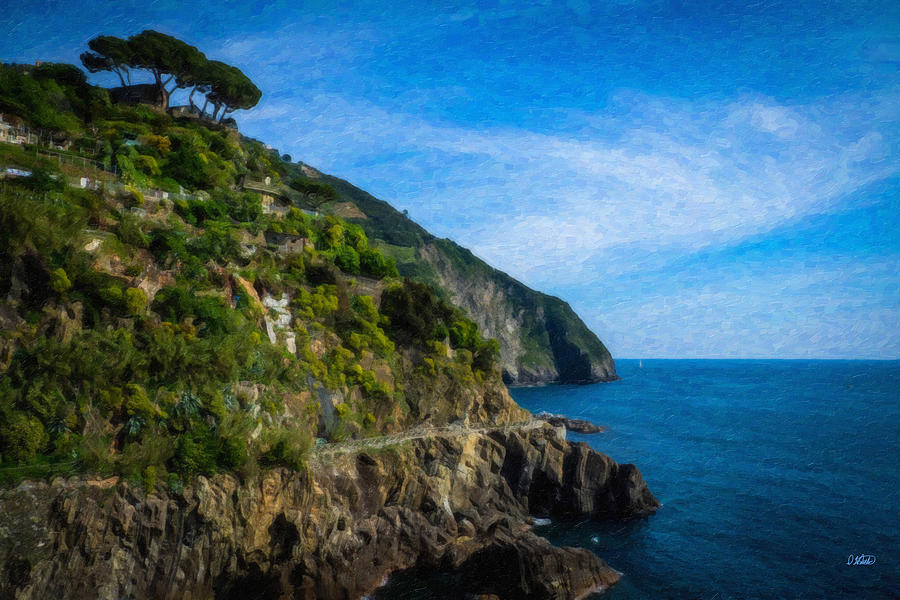 Cinque Terre Itl3329 Painting by Dean Wittle