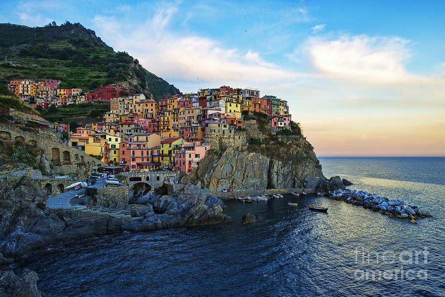 Cinque Terre - Manarola Photograph by AAR Reproductions - Pixels