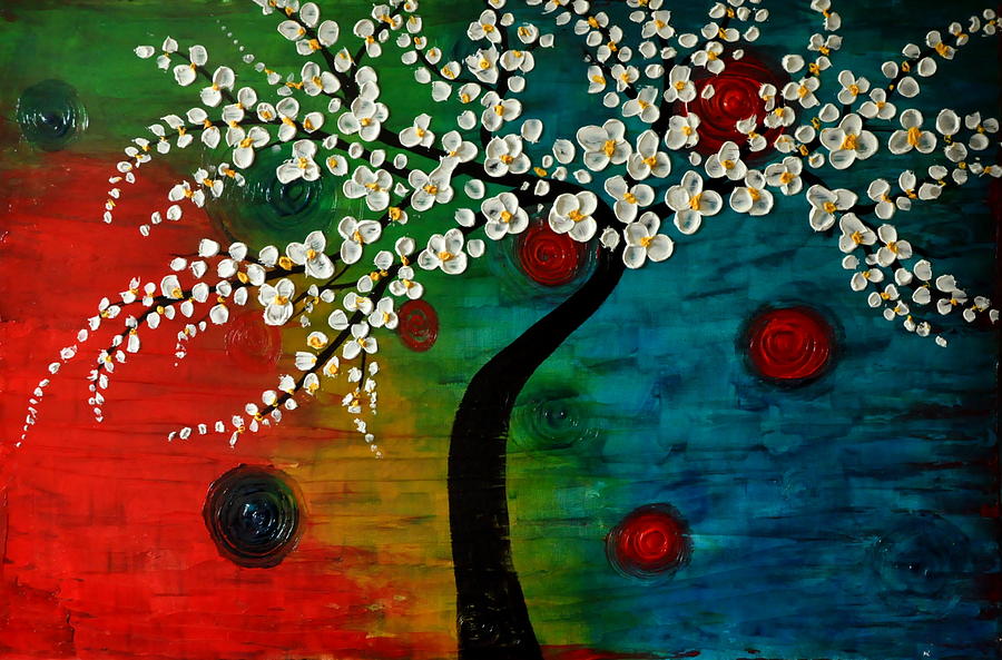 Circle of love Painting by Preethi Mathialagan