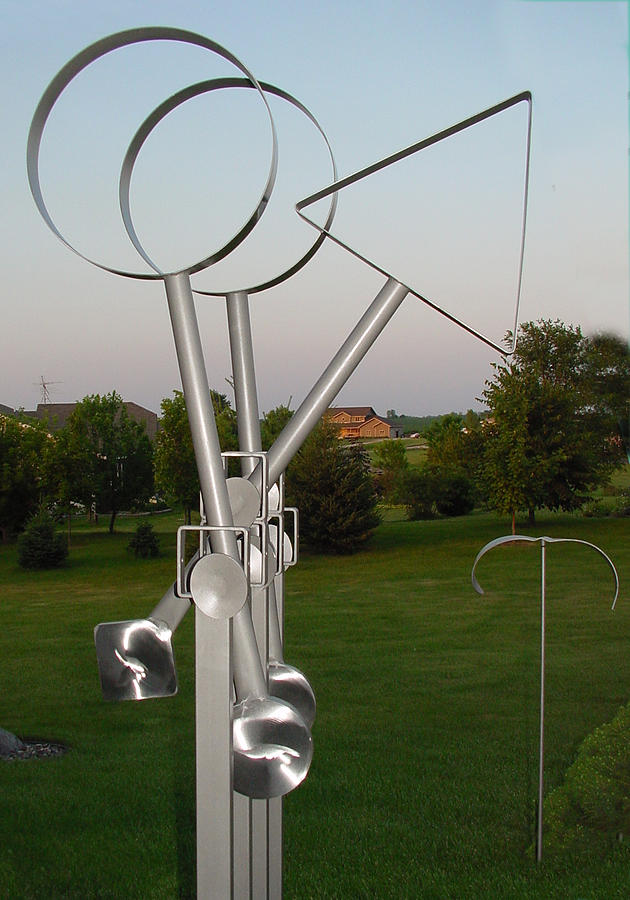 Circle Triangle Square Sculpture by Tom Brewitz Fine Art America