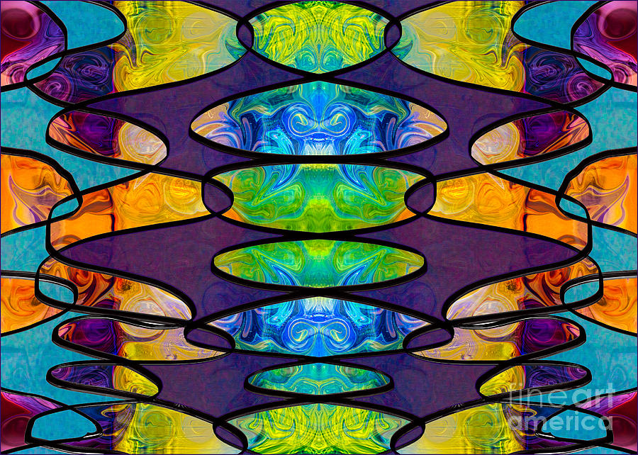 Circles and Chakras Abstract Creativity Artwork by Omaste Witkow Digital Art by Omaste Witkowski