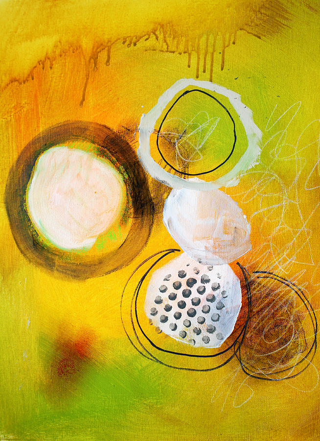 Circles Painting by Nancy Merkle