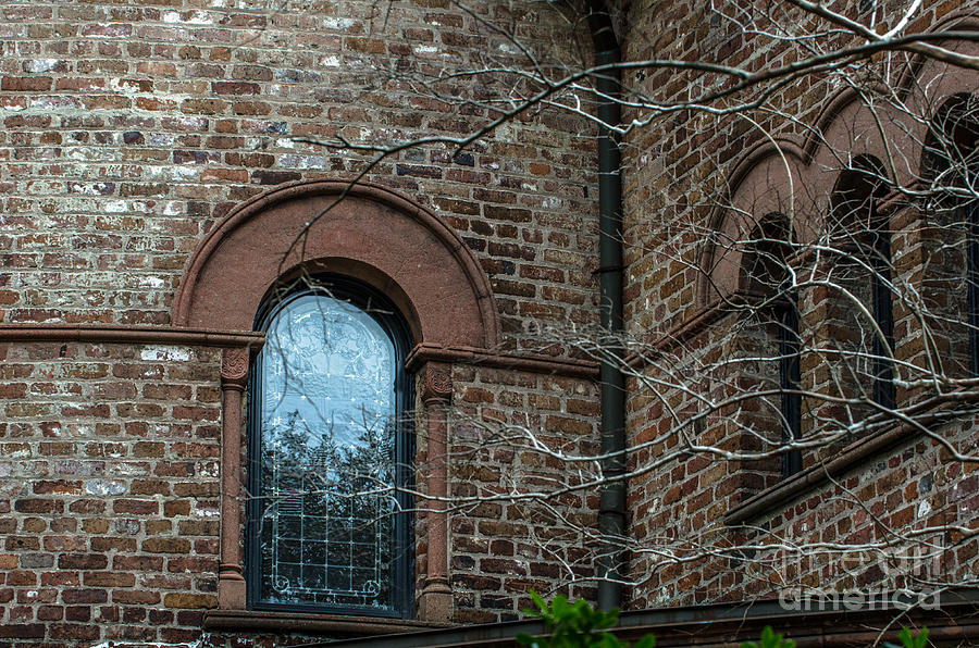 Circular Church Window Photograph