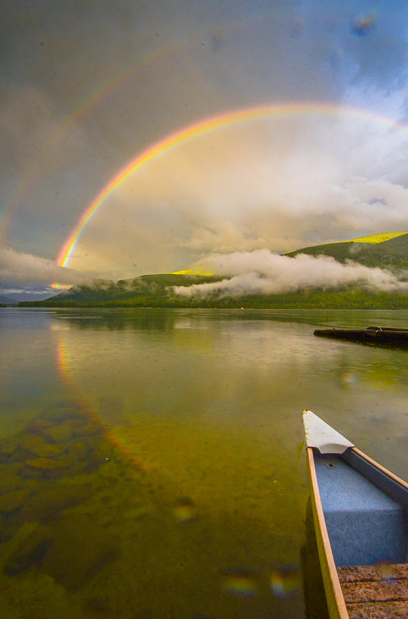 Rainbow Photograph - Rainbow Reflection Ride by Joy McAdams