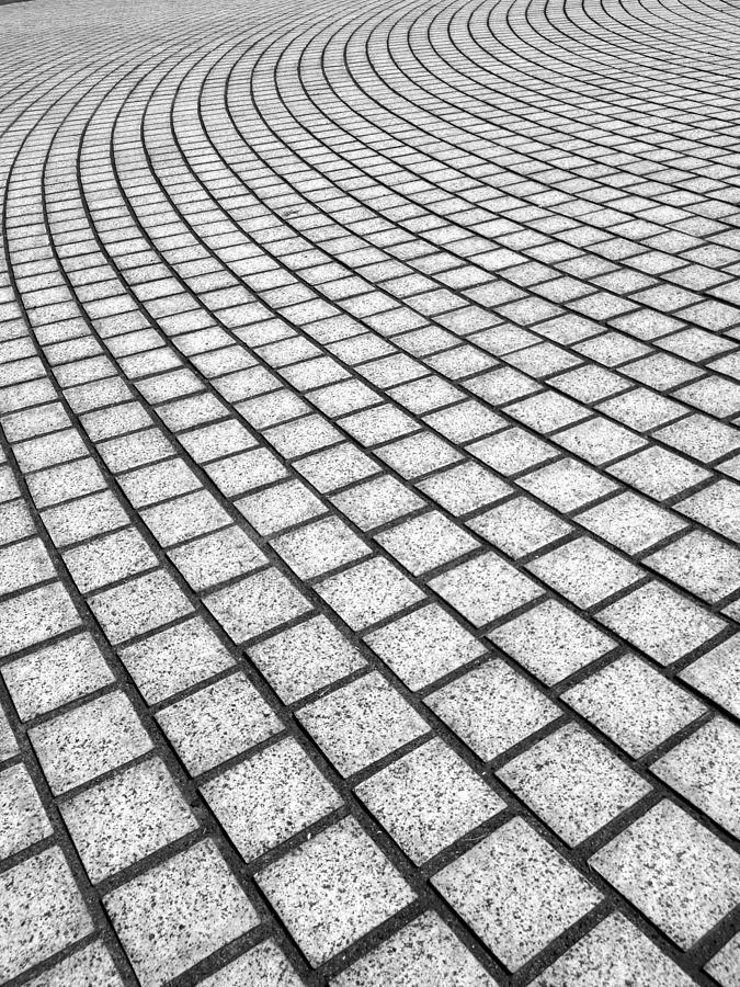 Circularly-arranged Tiles Photograph by Hiroyuki Uchiyama