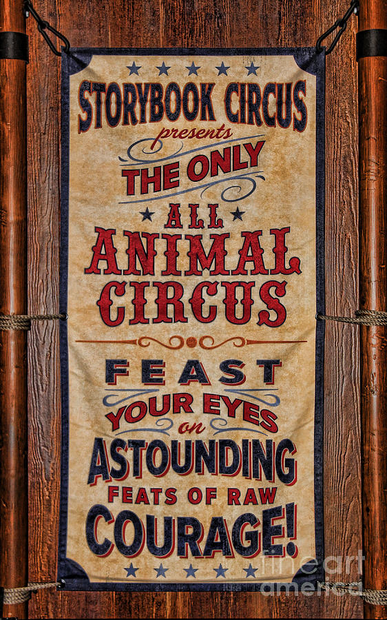 Circus Poster Photograph by Lee Dos Santos
