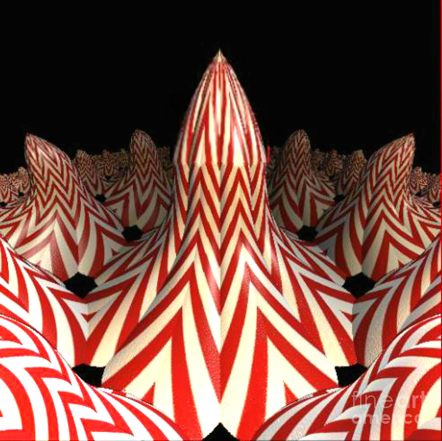 Cosmic Circus Tents Digital Art by Steed Edwards