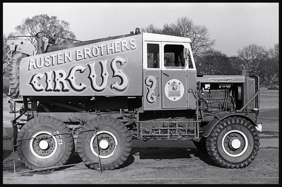 Circus Truck Painting by Charles Stuart