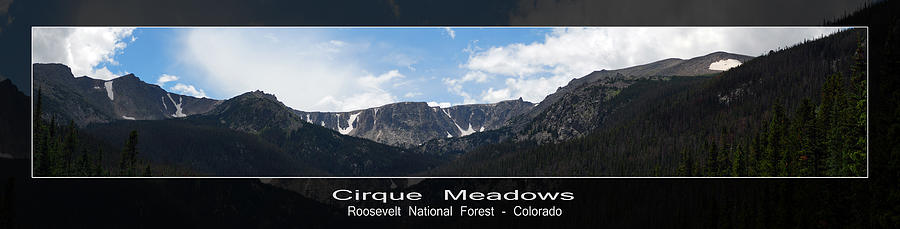 Cirque Meadows Poster Photograph by Tracy Smith Cirque Meadows Poster Photograph by Tracy Smith