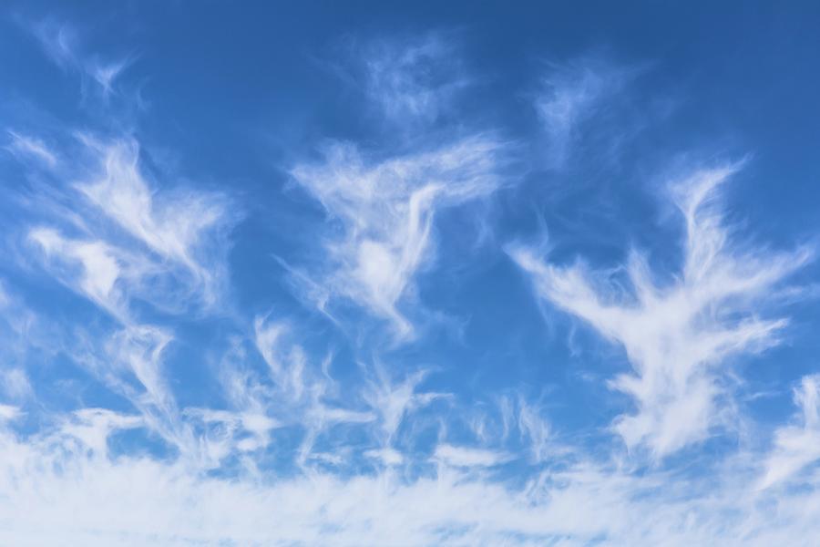 Cirrus Cloud Formation Photograph by Alfred Pasieka | Fine Art America