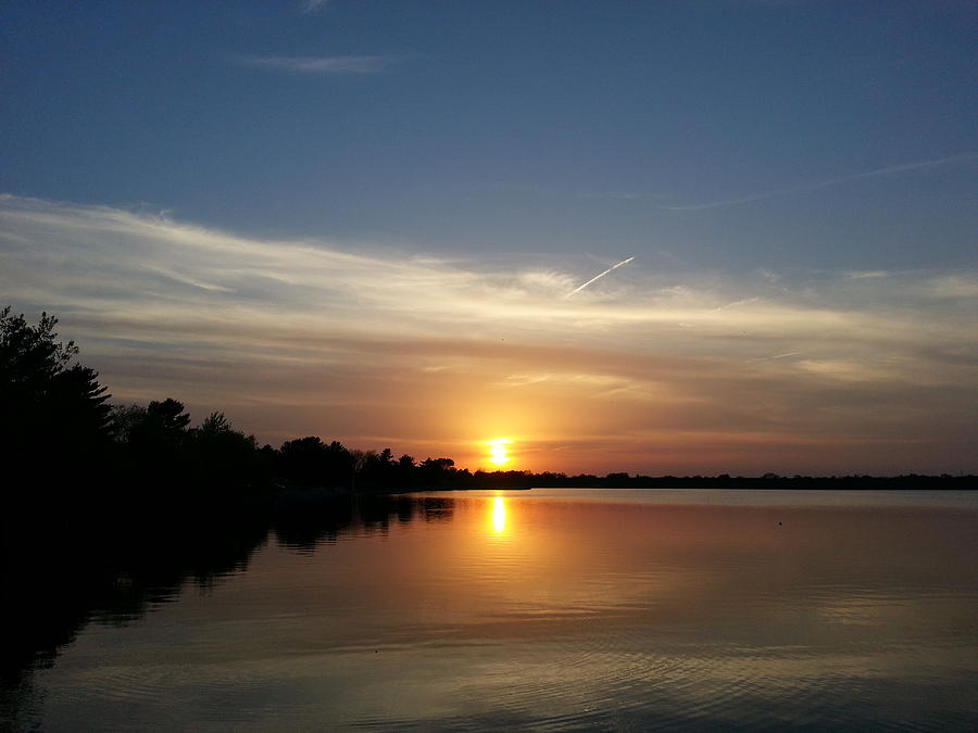 Cirrus Sunset Photograph by Caryl J Bohn