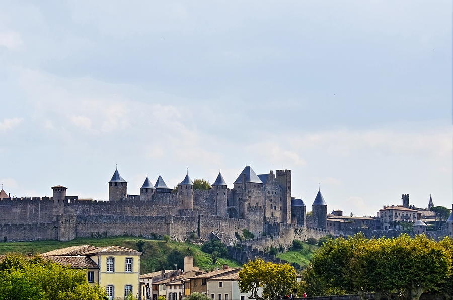 France Photograph - Cite Midieval by Linda C Johnson France Photograph - Cite Midieval by Linda C Johnson