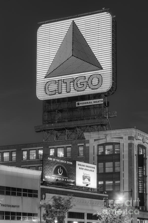 Boston Photograph - CITGO Sign in Kenmore Square VI by Clarence Holmes