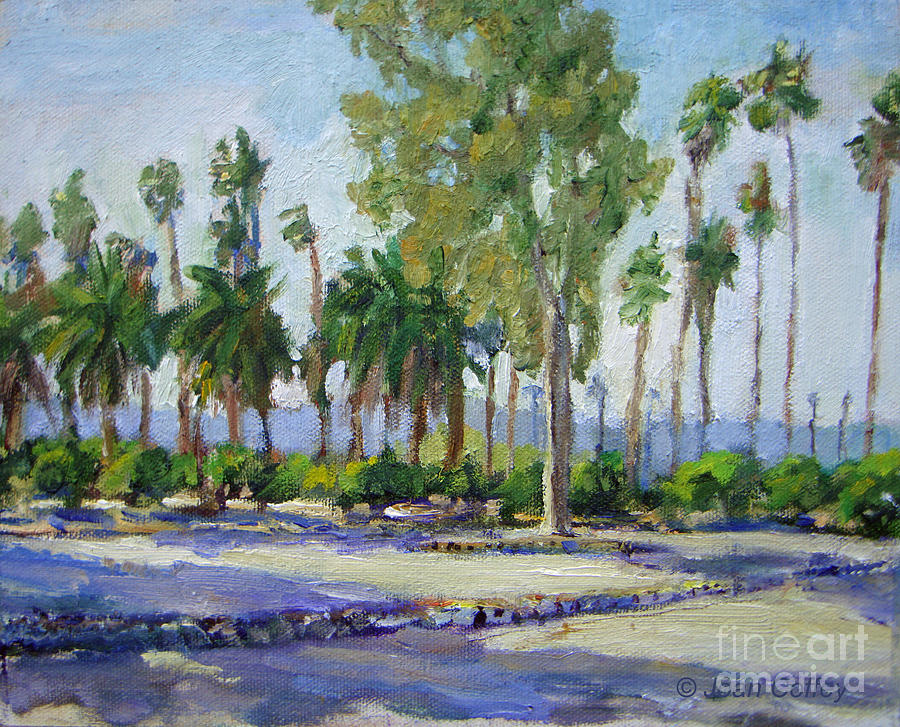 Citrus Park View Painting by Joan Coffey