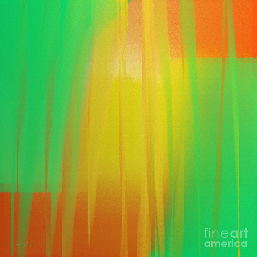Citrus Slices Abstract 1 Digital Art by Andee Design