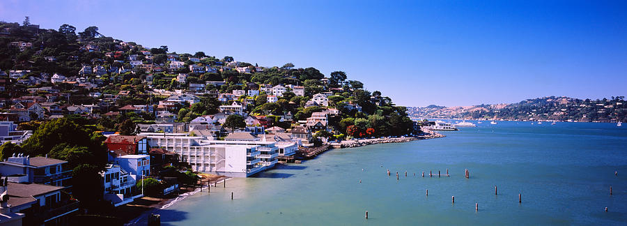 Architecture Photograph - City At The Coast, Sausalito, Marin by Panoramic Images