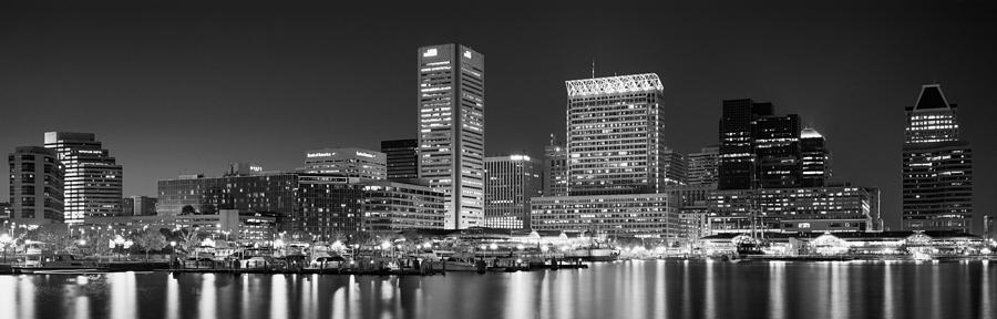 Architecture Photograph - City At The Waterfront, Baltimore by Panoramic Images