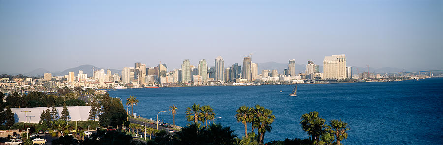 City At The Waterfront, San Diego, San Photograph by Panoramic Images