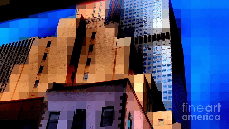 City Blocks - Building Blocks - Architecture of New York City Photograph by Miriam Danar