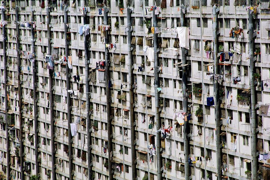 City Building Photograph by Peter Menzel/science Photo Library - Fine ...