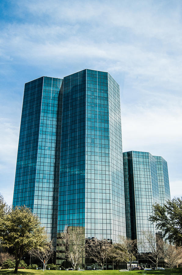 City Center Towers In Dallas Photograph by Parker Cunningham