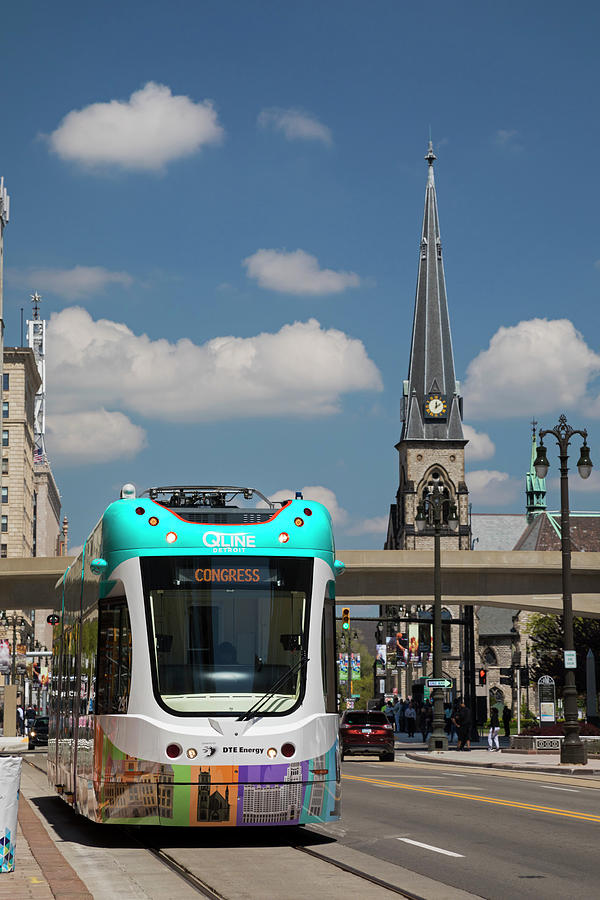 City Centre Tram Photograph by Science Photo Library City Centre Tram Photograph by Science Photo Library