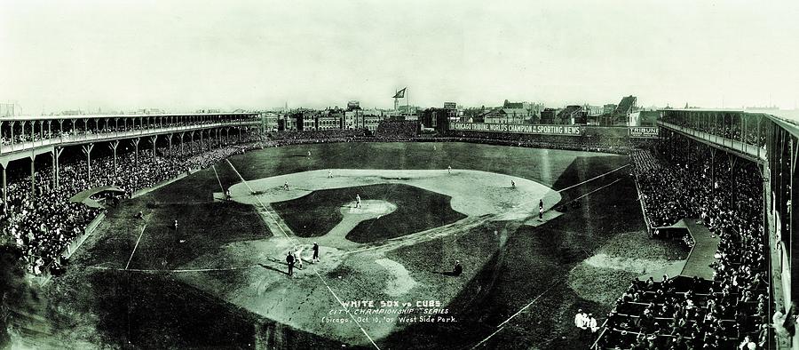 Chicago Cubs Photograph - City Championship 1909 by Benjamin Yeager