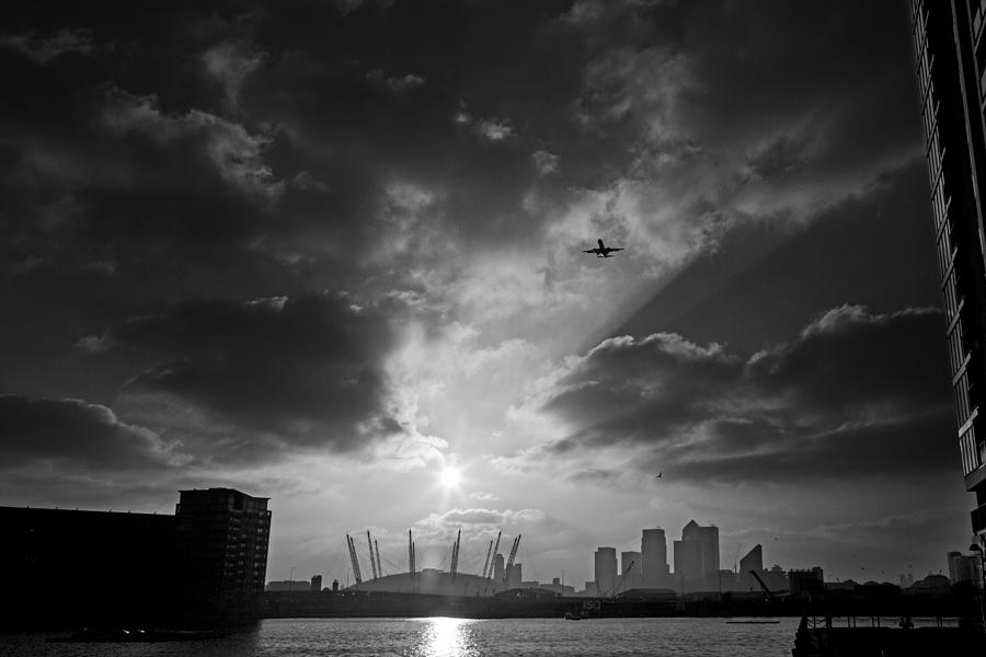 City Flight Photograph by David Davies