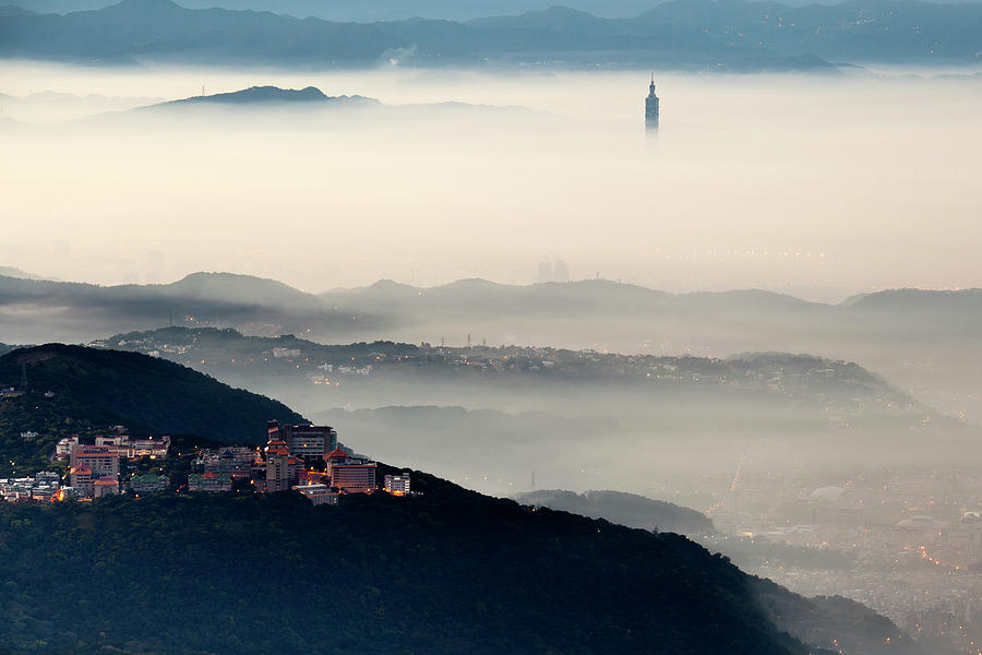 City Fog Photograph by Chenning.sung @ Taiwan