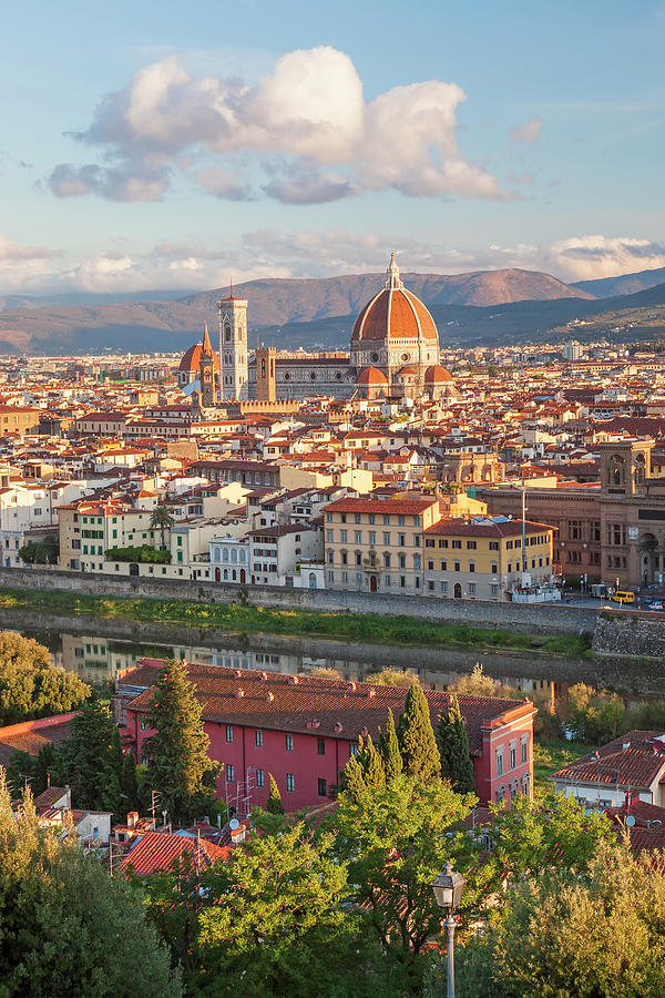 City From Piazza Michelangelo Photograph by Peter Adams