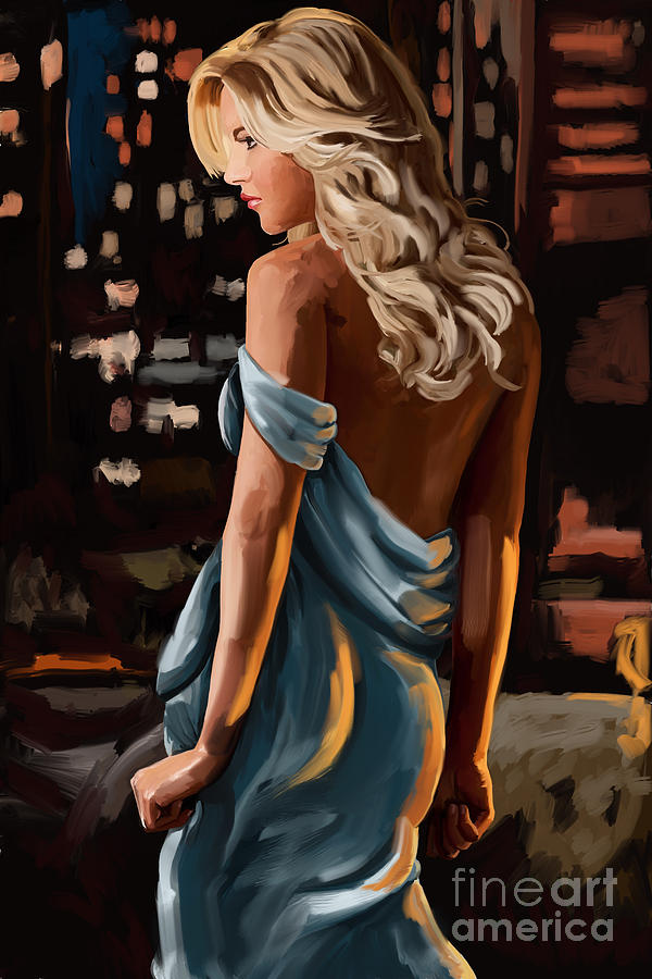 City Girl Painting by Tim Gilliland