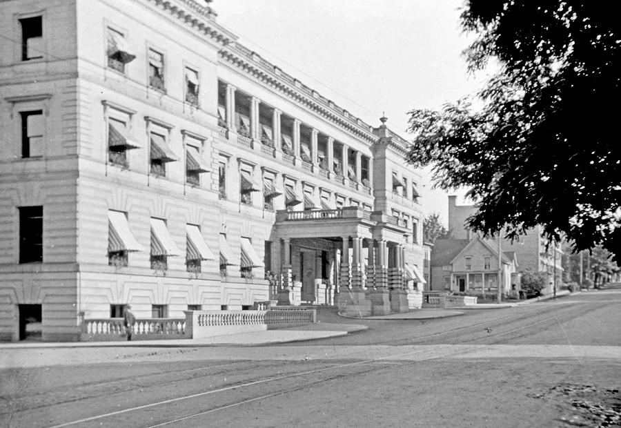 City Hall Building Portland Oregon c 1915 Photograph by A Macarthur