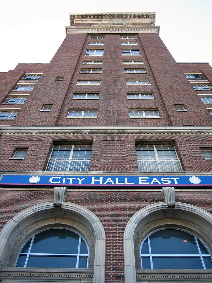 City Hall East Facade Photograph by Cleaster Cotton