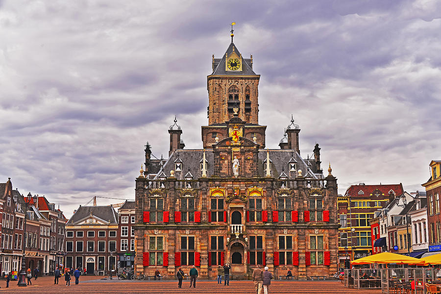 City Hall of Delft Photograph by Elvis Vaughn
