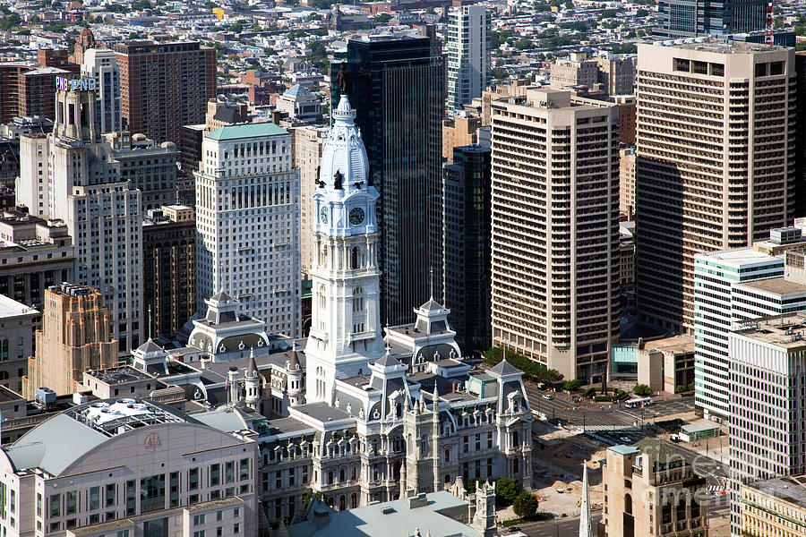 City Hall Philadelphia Pennsylvania Photograph by Bill Cobb - Pixels