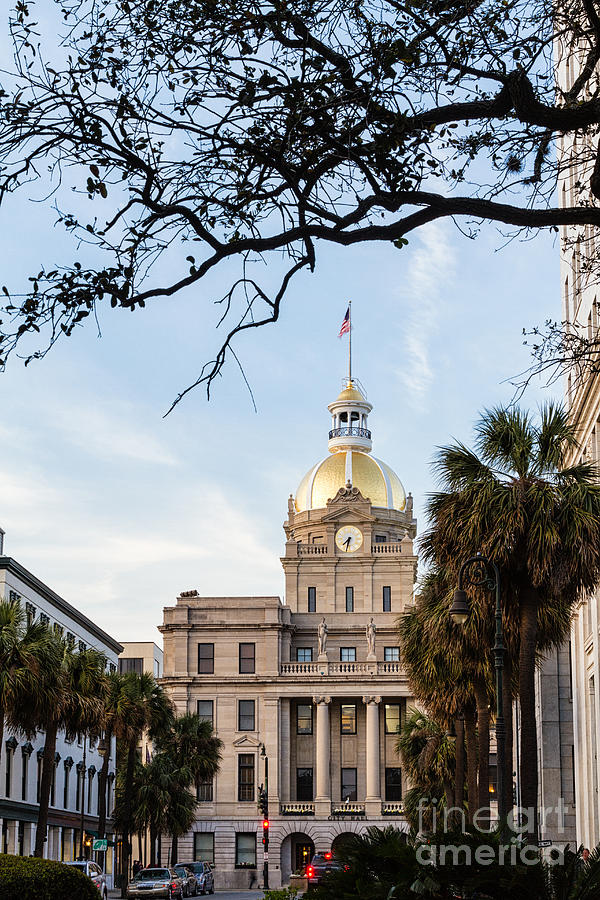 City Hall Savannah Georgia Photograph by Dawna Moore Photography City Hall Savannah Georgia Photograph by Dawna Moore Photography