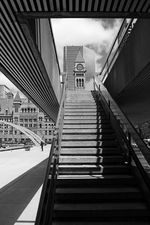 City Hall Steps 2 Photograph by Andrew Fare