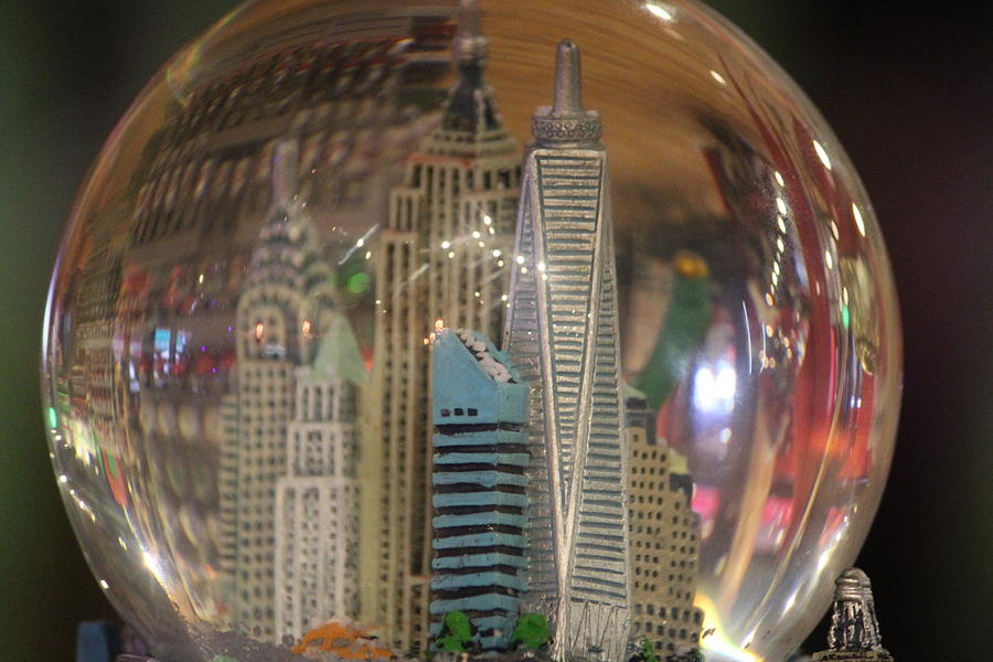 City in a Bubble Photograph by Jewels Hamrick