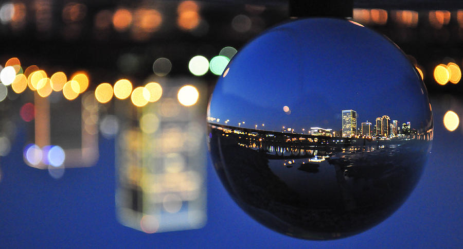 City in a Globe Photograph by Stacy Abbott