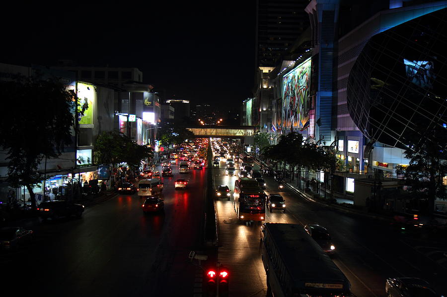City Photograph - City Life - Bangkok Thailand - 01132 by DC Photographer
