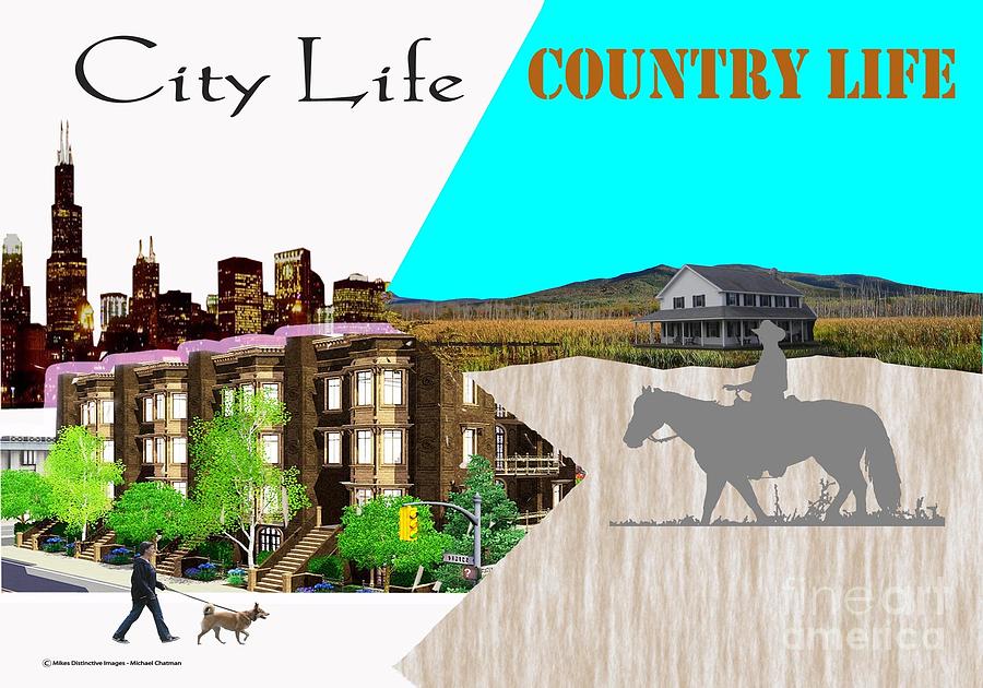 Towns are than villages. City and Country Life. City vs Country Life. Country Life vs Town Life. City and Country картинки.