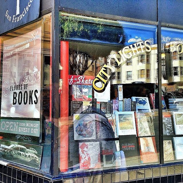 City Light Bookstore / San  Francisco Photograph by Marco Prado