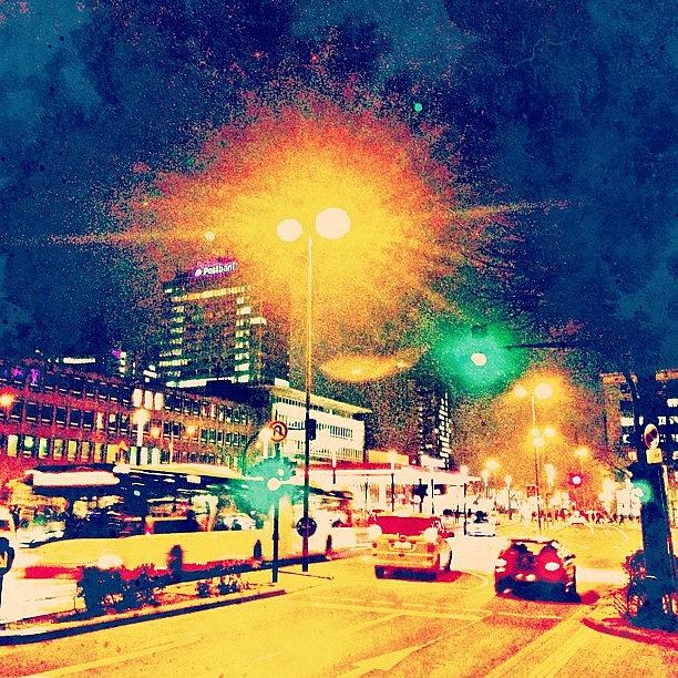 Car Photograph - City Lights #city #lights #cars by Cy Rena