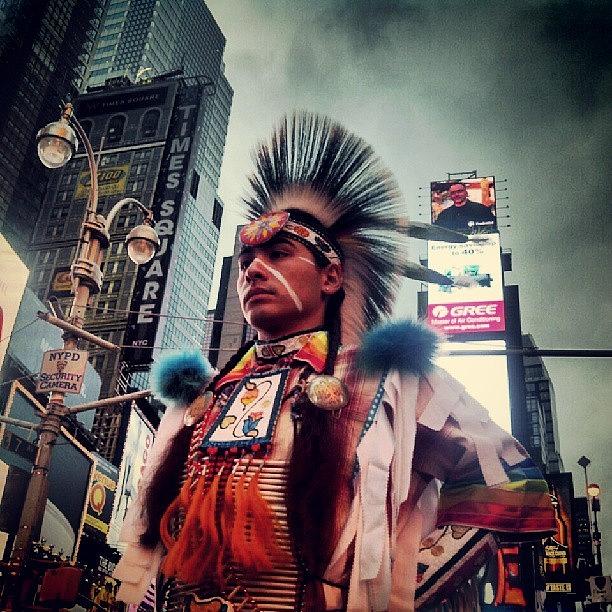 Times Square Photograph - City Ndn by Rachel Waters