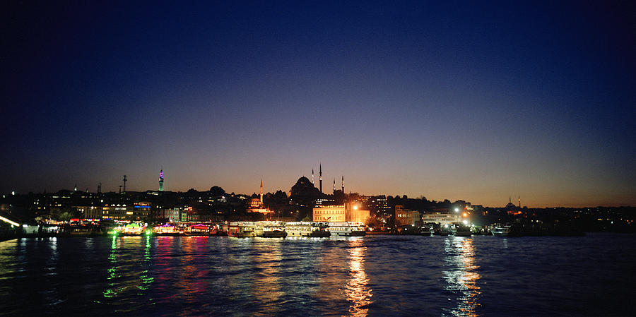 Sunset Photograph - Colours Of Istanbul by Shaun Higson
